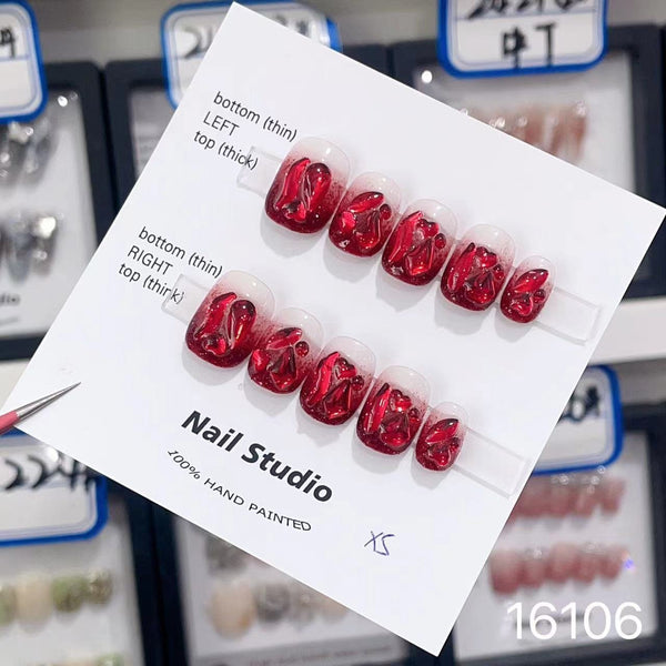 16106#Red Elf Short Round