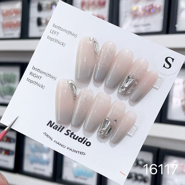 16117#Milk Blue Gradient