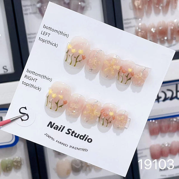 19103#Small Yellow Flower Short