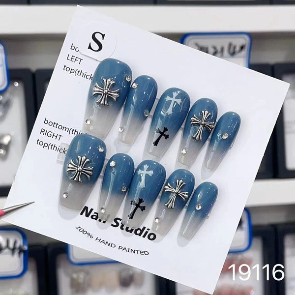 19116#Blue Gradient Crocus