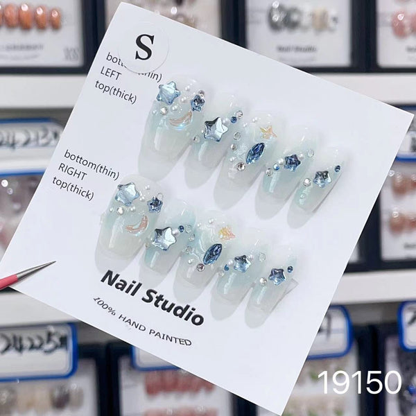 19150#Blue Little Star