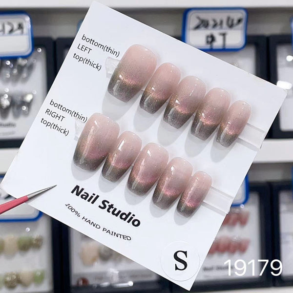 19179#Short T Pink Cat’s Eye