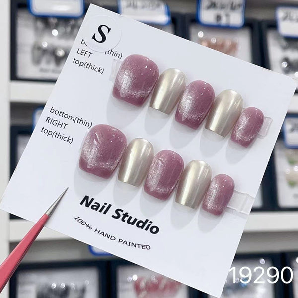 19290#Purple Cat’s Eye