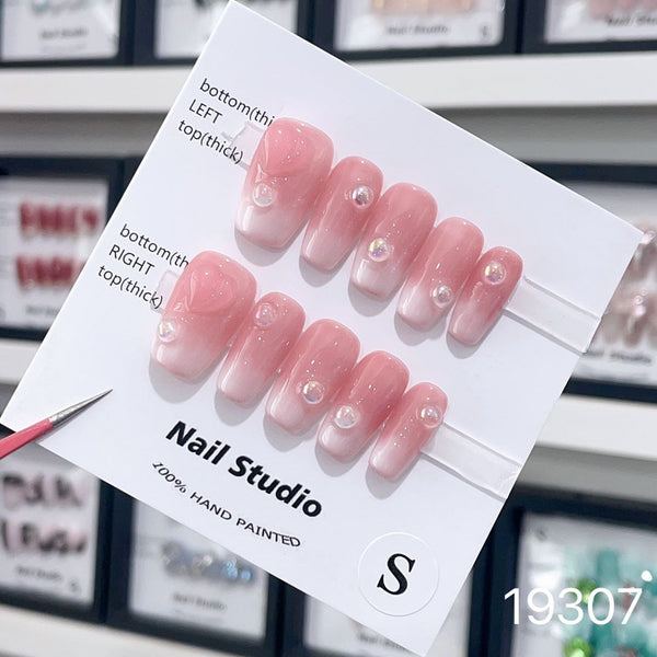 19307#Gradient Pink Peach