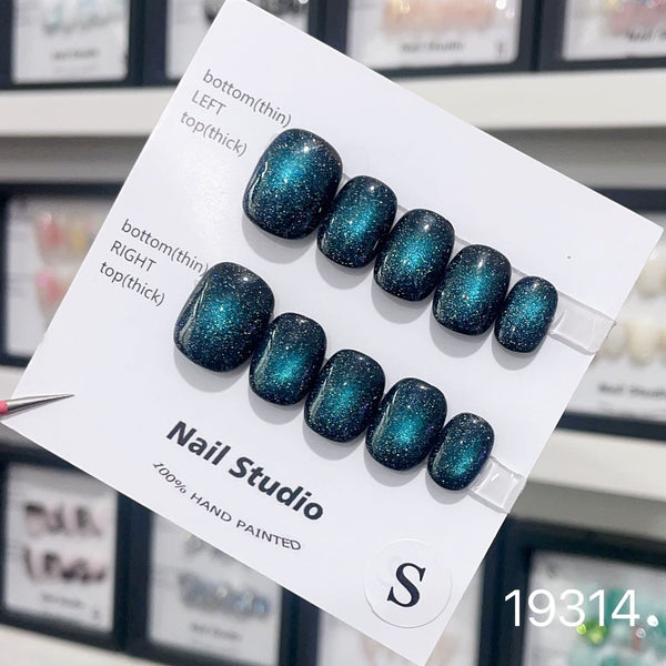 19314#Cat’s Eye Green