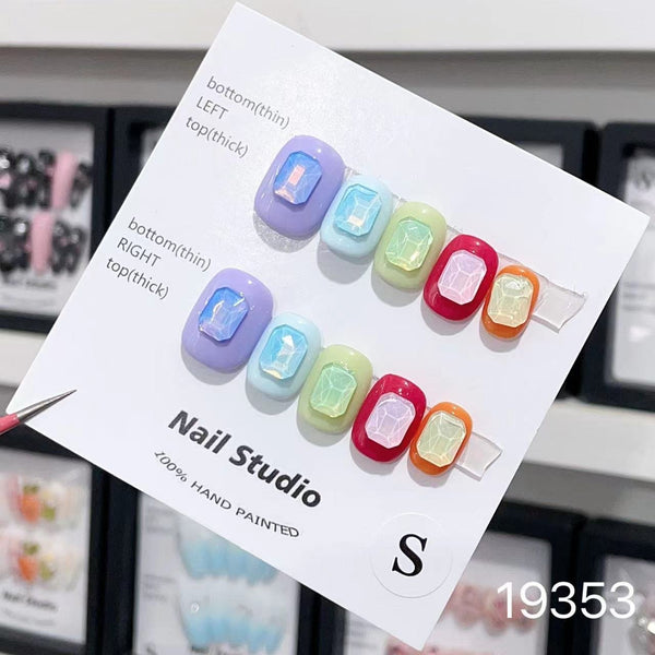 19353#Candy Colored Diamonds