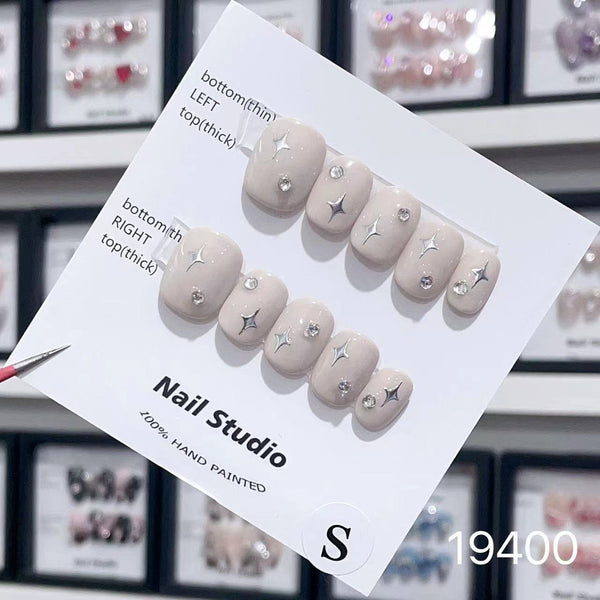 19400#Milk White Quadrangle