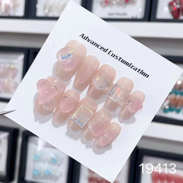 19413#Candy Heart Short T