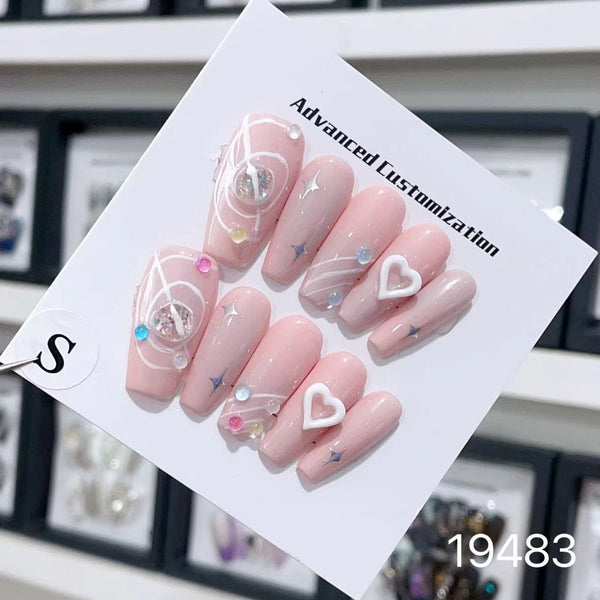 19483#Sweetheart Bubble Beads