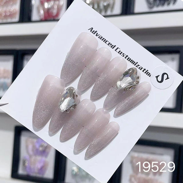 19529#Popping Flash Ice Transparent Cat’s Eye