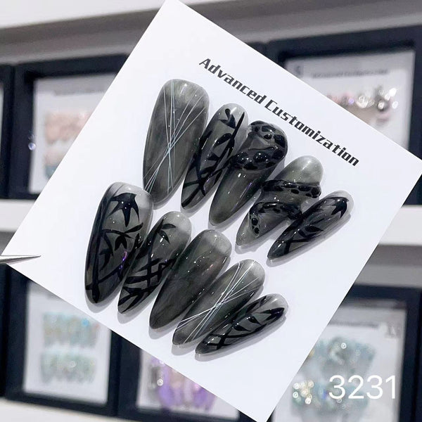 3231#Bamboo Shadow Dark Snake