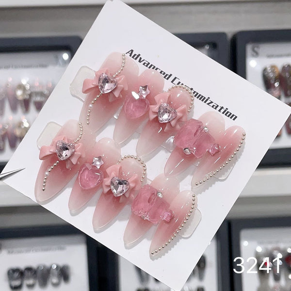 3241 Sweet Powder Ice Cube Long Tip