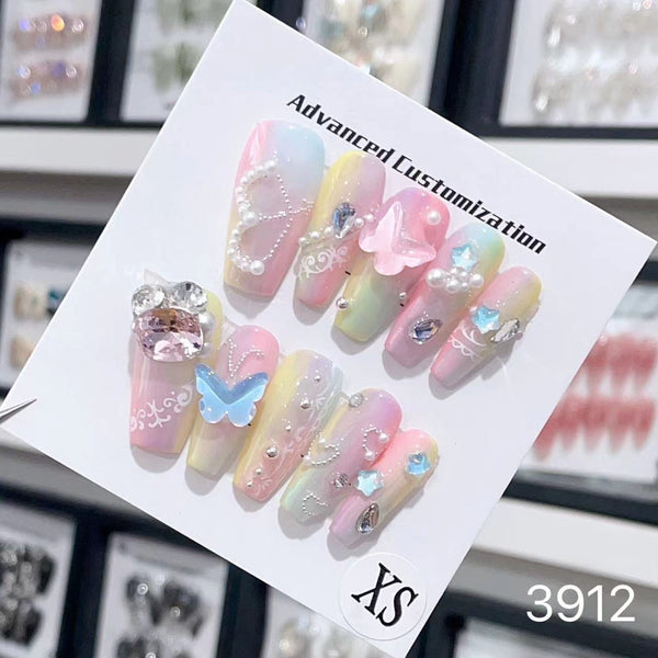 3912#Rainbow Butterfly